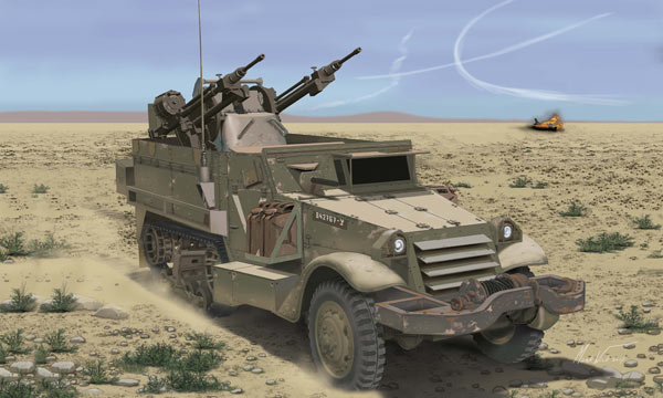 Dragon Halftrack M3 Anti-A&eacute;rien isra&euml;l
