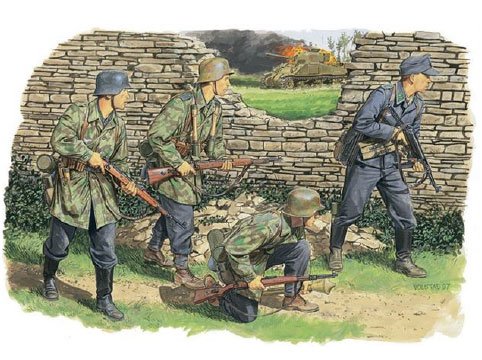 Dragon 16&egrave;me Div.Luftwaffe Normandie 44