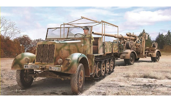 Dragon Sd.Kfz.7 8(t) Tardif & 88mm FlaK