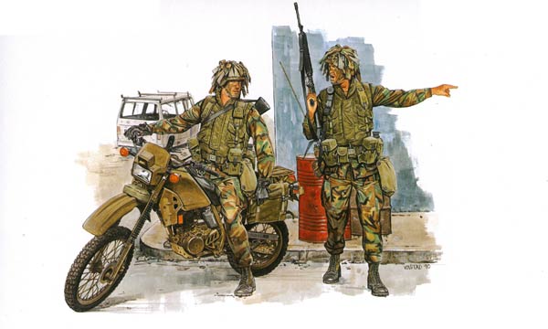 Dragon Infanterie L&eacute;g&egrave;re US Moderne