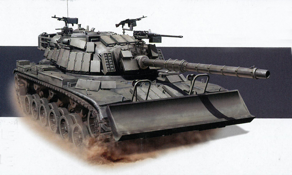 Dragon M60 avec Lame D&eacute;blaiement Isra&euml;l