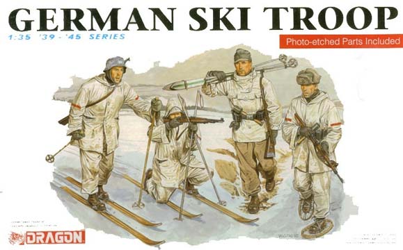 Dragon Troupes Allemandes &agrave; skis       