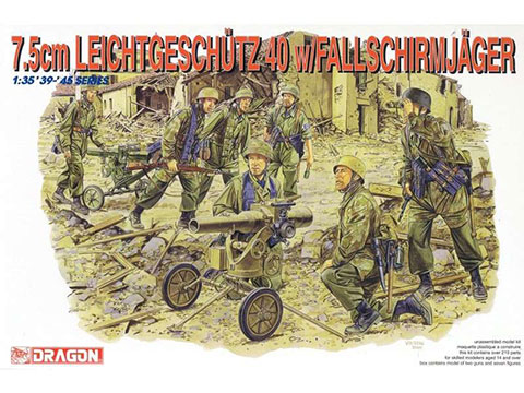 Dragon Leichtgesch&uuml;tz 40 & Servants
