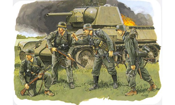 Dragon INFANTERIE ALLEMANDE &eacute;t&eacute; 1943