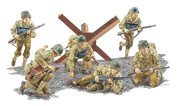 Dragon 29th US Inf.Div. Omaha Beach 44