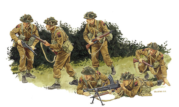 Dragon Inf. Britannique Normandie 1944 