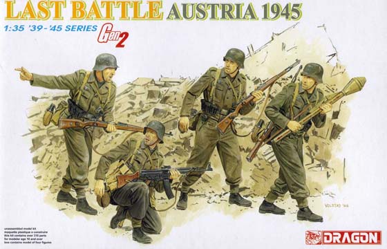 Dragon Derniers combats Autriche 1945