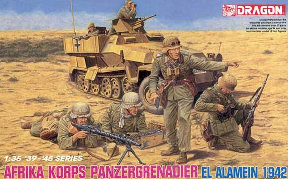 Dragon Panzergrenadiers Afrika Korps 