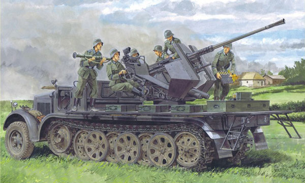 Dragon Sd.Kfz.7/2 + Flak 36