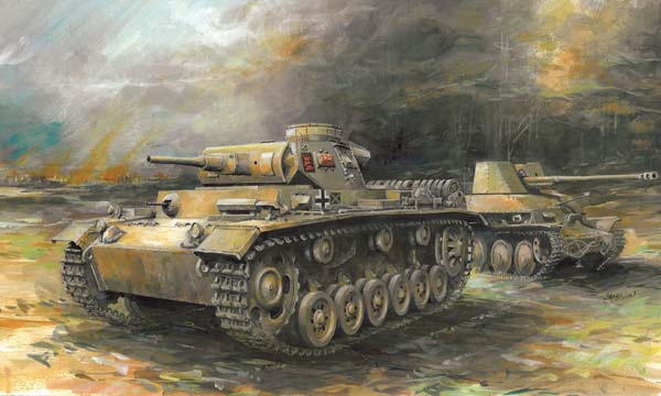 Dragon Panzer III Ausf.J D&eacute;but de Prod.