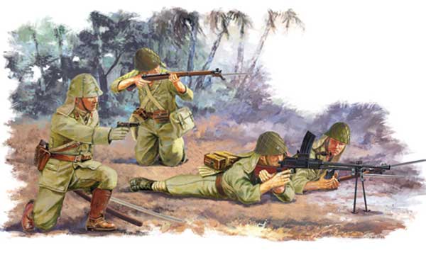 Dragon Infanterie japonaise Peleliu