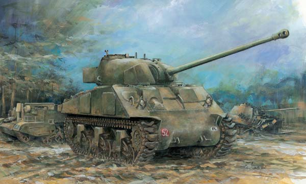 Dragon Sherman Firefly Ic Caisse Soud&eacute;e