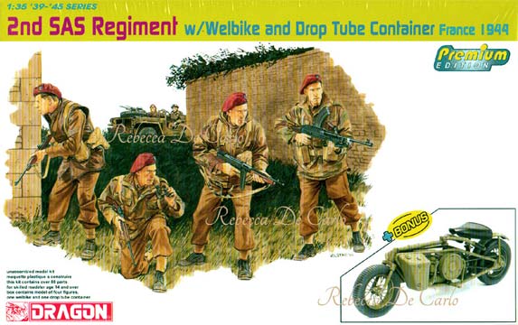 Dragon 2&egrave;me Regiment avec Welbike