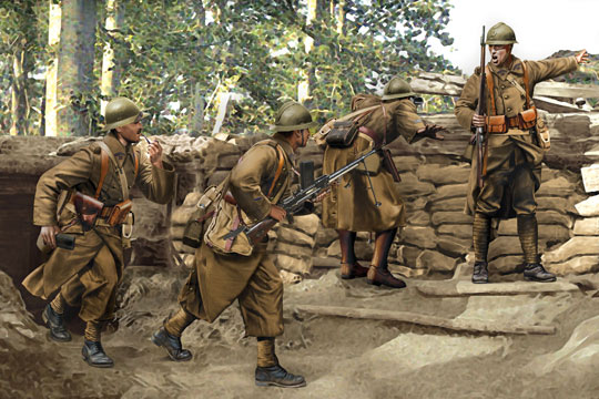 Dragon Infanterie Fran&ccedil;aise Sedan 1940