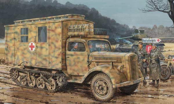 Dragon Sd.Kfz.3 Maultier Ambulance