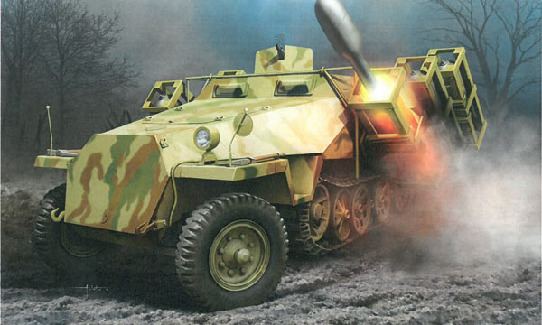 Dragon Sd.Kfz.251 Stuka zu Fu&szlig;