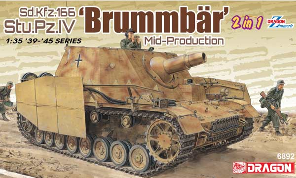 Dragon Sd.Kfz.166 Brummb&auml;r (2 in 1)