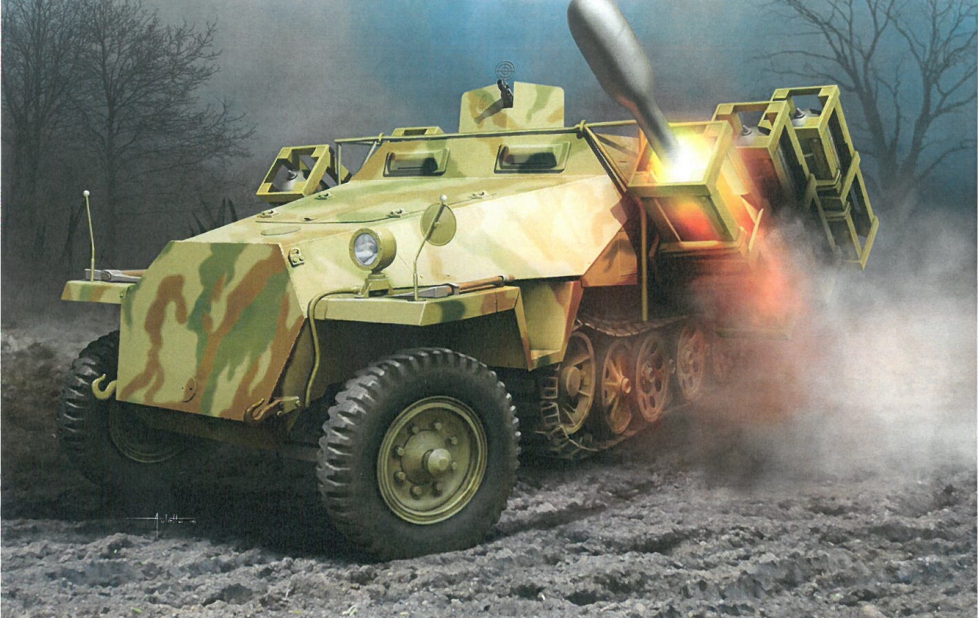 Dragon Sd.Kfz.251 Ausf D Stuka zu Fuss