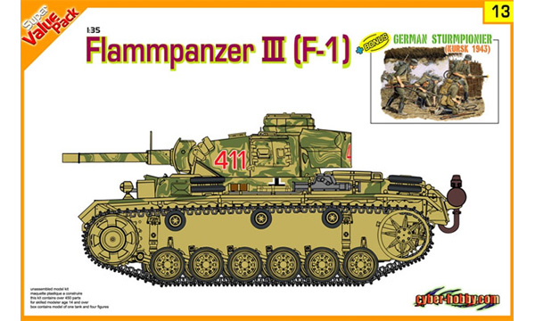 Dragon Flammpanzer III + Pionniers