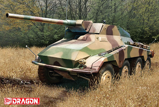 Dragon Sd.Kfz.234 & Canon 7.5cm L/48