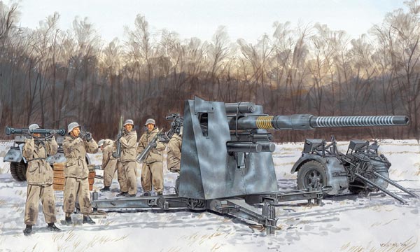 Dragon FlaK 36/37 88mm 2 en 1