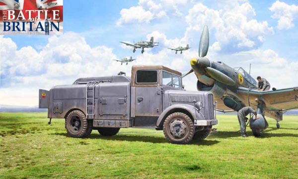 Italeri Opel Blitz Citerne A&eacute;rodrome