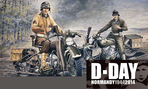 Italeri Motos US 2&egrave;me G.M.