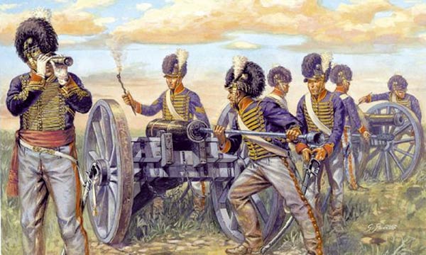 Italeri Artillerie Britannique