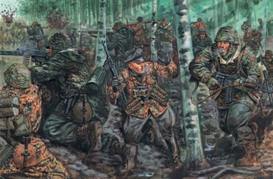 Italeri Troupes d'&eacute;lite Allemandes 