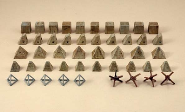 Italeri Obstacles anti-chars   