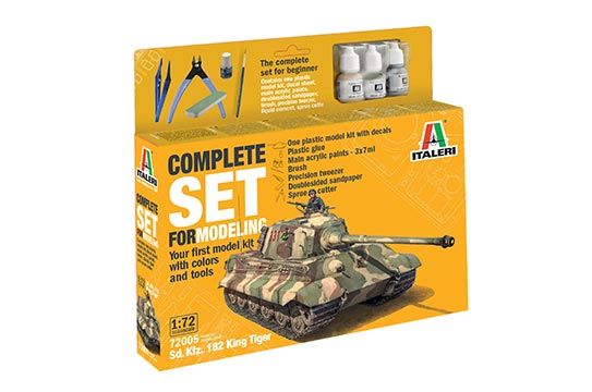 Italeri Set Sd.Kfz.182 King Tiger