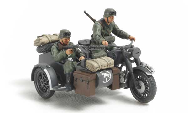 Tamiya Sidecar Allemand 2&egrave;me G.M.