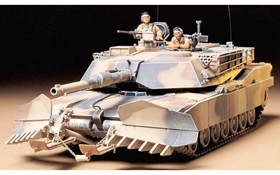 Tamiya M1A1 Abrams d&eacute;mineur