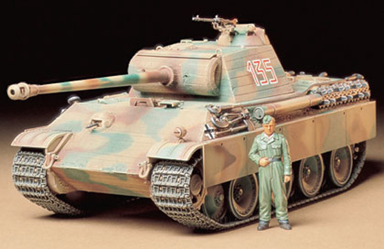 Tamiya Panther Ausf.G d&eacute;but de prod.