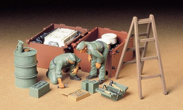 Tamiya M&eacute;caniciens Allemands