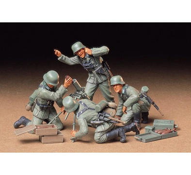 Tamiya Mortier Allemands et servants   