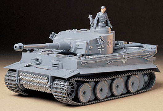 Tamiya Tiger I D&eacute;but de Prod.         