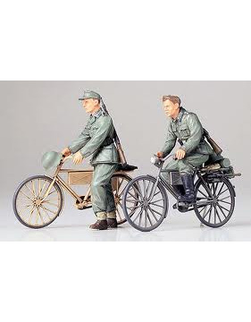 Tamiya Soldats Allemands &agrave; bicyclette  