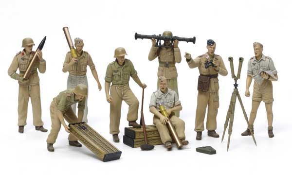 Tamiya Artilleurs Luftwaffe Afrika Kp