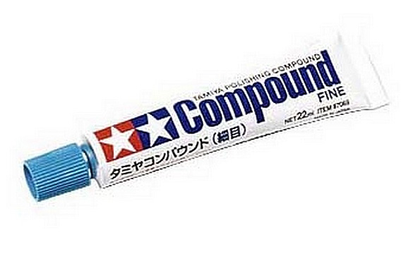 Tamiya P&acirc;te &agrave; polir grain fin