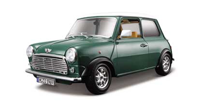 BBurago Mini Cooper 1969 verte