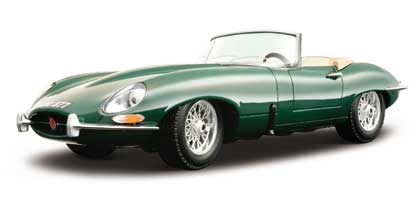 BBurago Jaguar type E CABRIOLET 1961