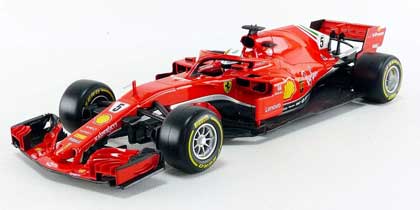 BBurago Ferrari F1 Vettel 2018