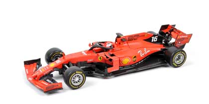 BBurago Ferrari F1 2019 Leclerc