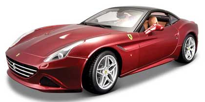 BBurago Ferrari California T Close rouge