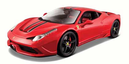 BBurago Ferrari 458 Speciale rouge