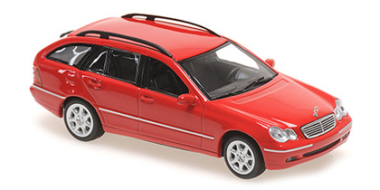 Maxichamps Merc.c-class rouge 2001 