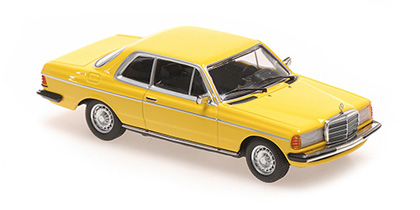 Maxichamps Merc.230ce jaune/beige 1976 