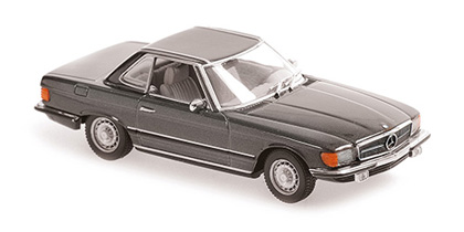 Maxichamps Merc.350sl hardtop gris met 1974 