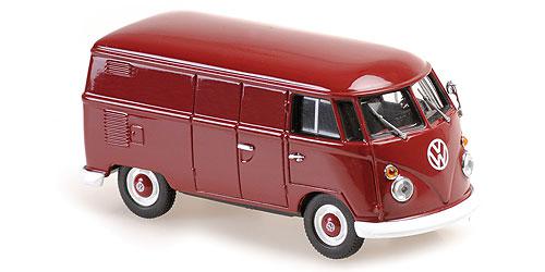 Maxichamps Vw t1 kastenwagen rouge fonce '63 